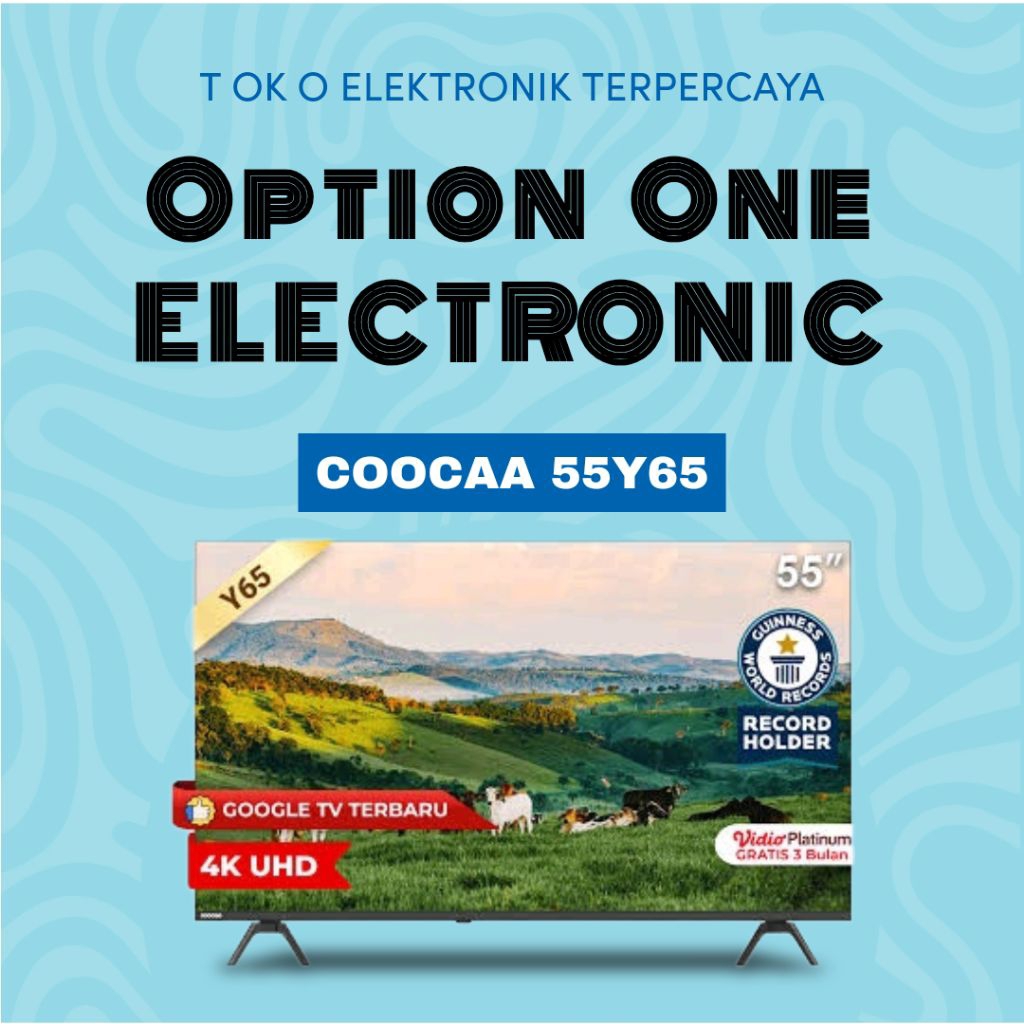 COOCAA 55Y65 4K GOOGLE TV 55 inch