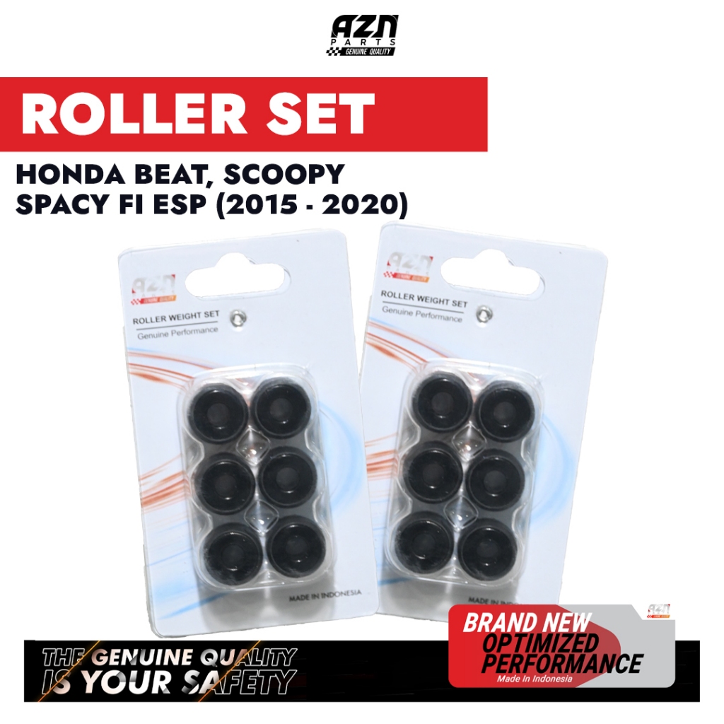 Roller Set AZN untuk motor Beat, Scoopy, Spacy