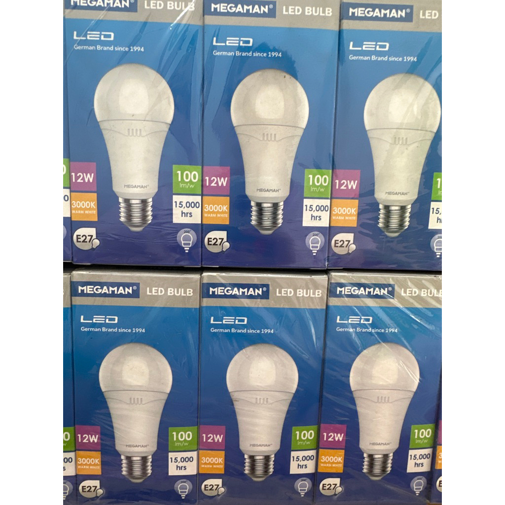 LAMPU PROMO MURAH 12w CAHAYA KUNING MEGAMAN