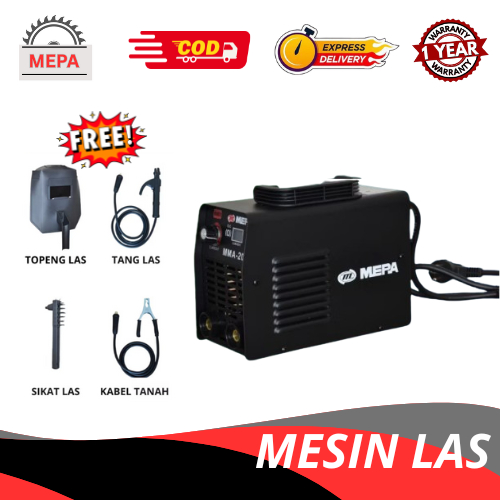 [ MEPA ] Mesin Las MMA 200 Listrik Trafo Las Welding Inverter Las Las Listrik Welding Machine Mesin 