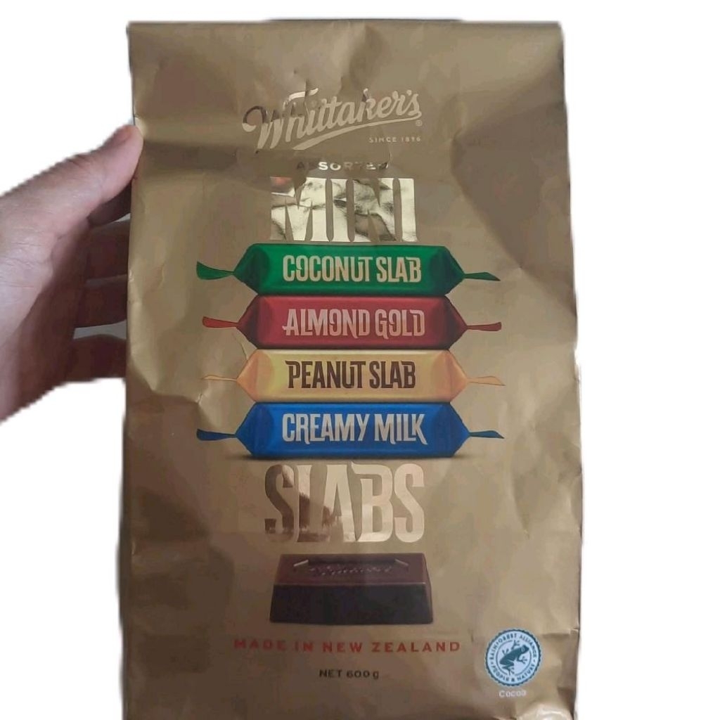 

Whittakers chocolate mix jumbo pack 600 gram