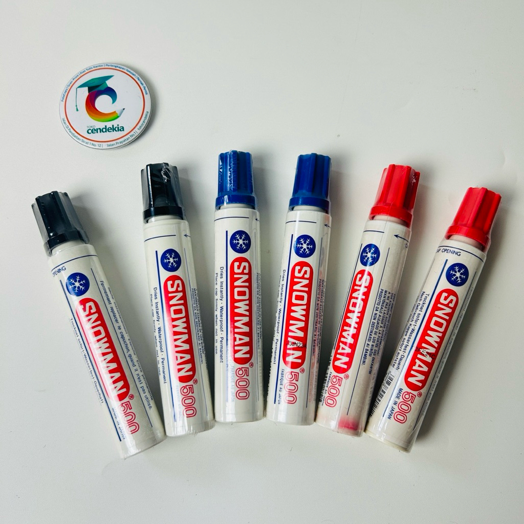 

Spidol SNOWMAN JUMBO 500 Permanen Marker