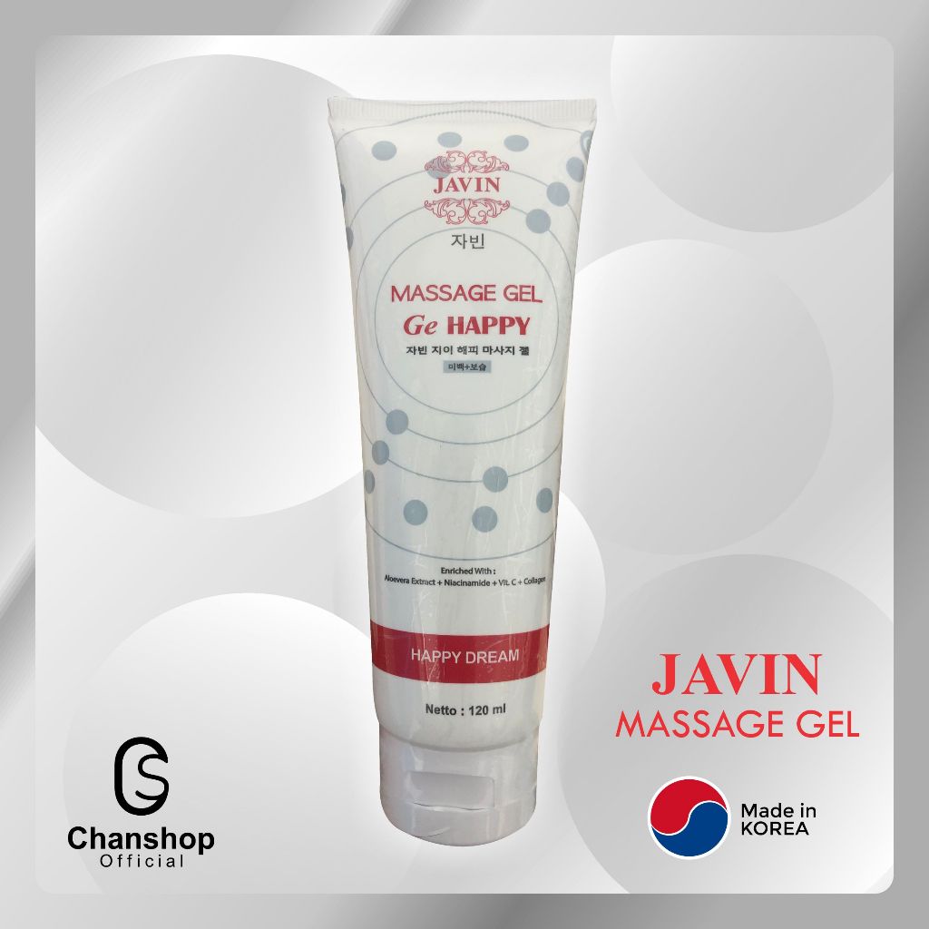 Ge happy massage gel | GelJavin Ge Happy/Pelembab,Moisturizing,Mengencangkan