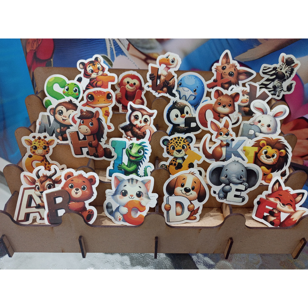 

Sticker Chromo HEWAN HURUF Murah Waterproof Indoor Outdoor cutting diecut