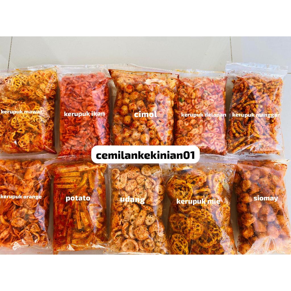

BUNDLING SEBLAK MIX BELI 1 DAPAT 3 PRODUK KEMASAN 250GR BISA REQUEST TULIS DICATATAN