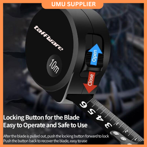 (UMU SUPPLIER) SANJI TAFFWARE DONG SHENG METERAN ROLL HIGH PRECISION TAPE MEASURE 10METER