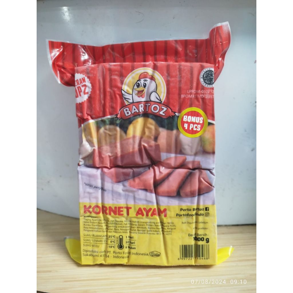 

Bartoz Kornet Ayam 1 kg