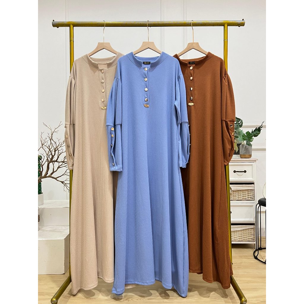 (KIRIM KILAT) GAMIS KNIT BY MP