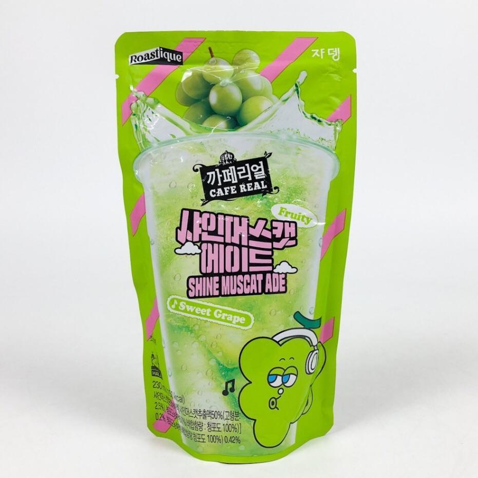 Jardin Pouch Shine Muscatade Minuman khas Korea rasa Anggur