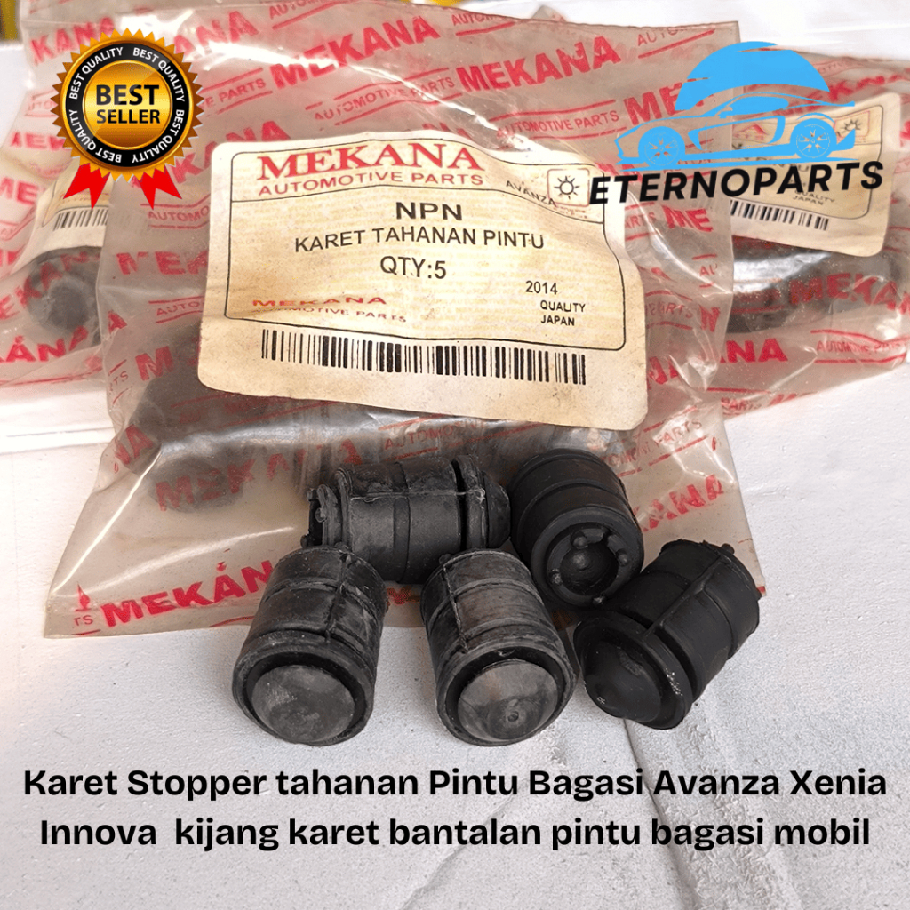 KARET STOPPER TAHANAN PINTU BAGASI AVANZA XENIA INNOVA KIJANG KARET BANTALAN PINTU BAGASI MOBIL