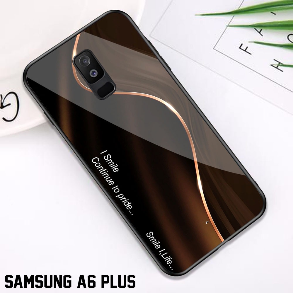 Case Samsung A6 Plus Casing Samsung A6 Plus [M46] Case Glossy Case Aesthetic Custom Case Anime Case 