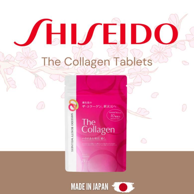 collagen / SHISEIDO The Collagen Tablets (126 tablets)/ original jepang / di jamin 100%