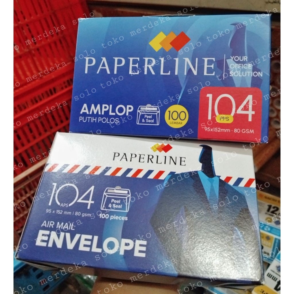 

Amplop Tanggung Paperline Airmail