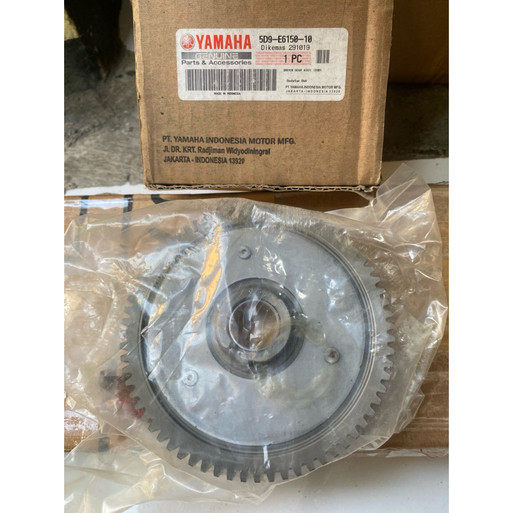 primary driven gear comp rumah kopling vega zr 5D9-E6150-10