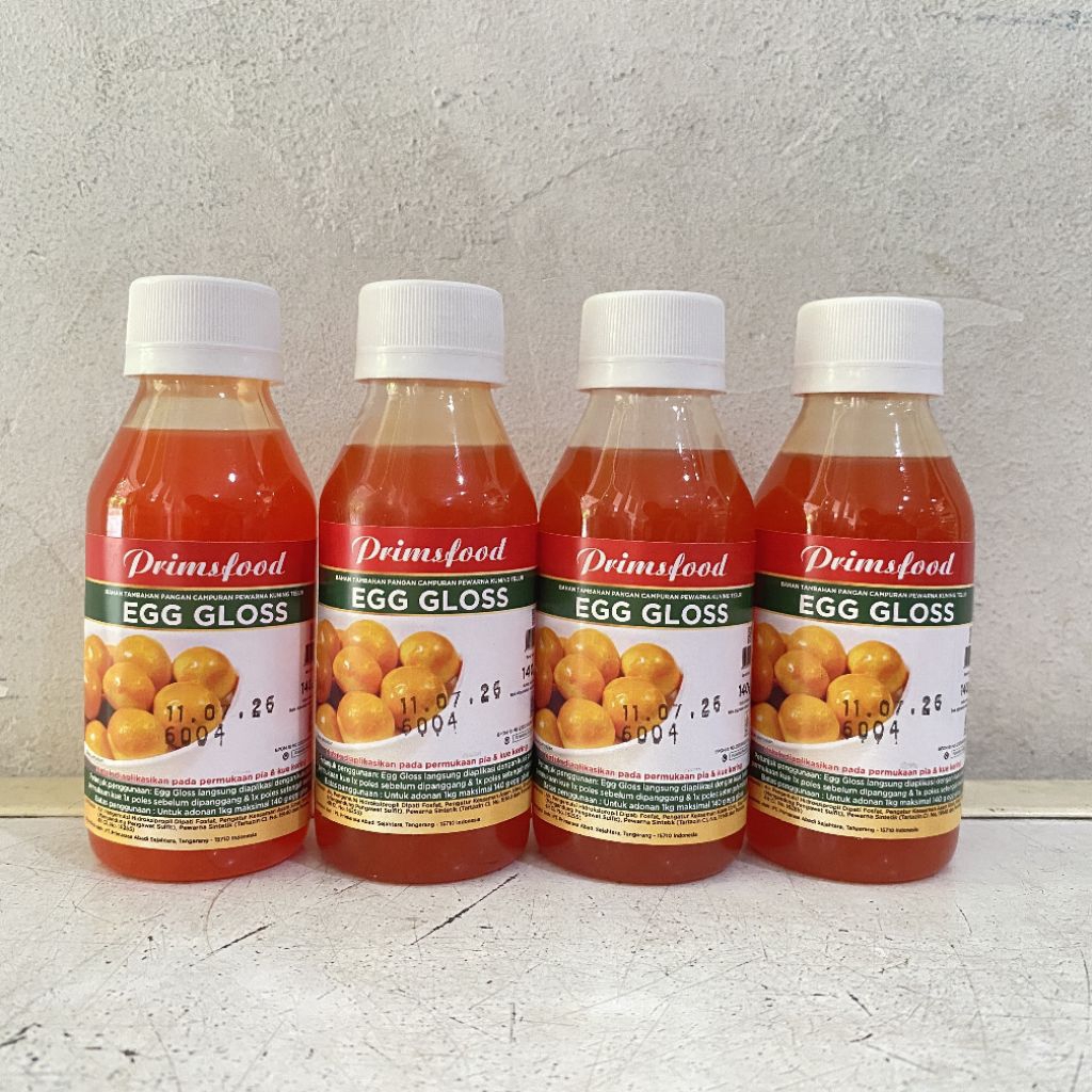 

Primsfood egg loss 140 gram | egg loss kuning telur | olesan kue kering | pengganti kuning telur | egg loss