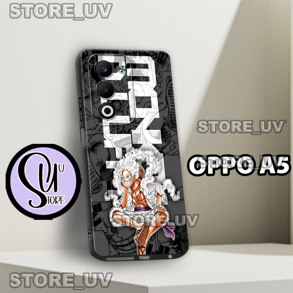 S1 Case OPPO A5 - Motif ANIME - Casing Lucu - Softcase Keren - Bahan Karet Lentur - store uv