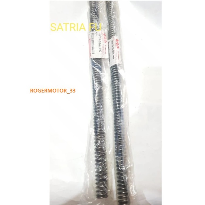 PER PIR SHOCK DEPAN SUZUKI SATRIA FU 150 ORIGINAL ASLI SGP HARGA SEPASANG