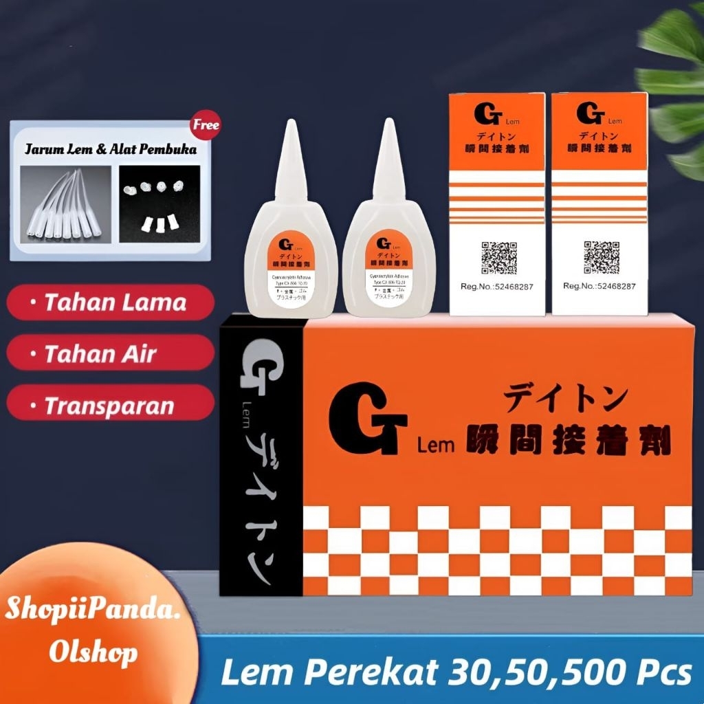 

Lem Serbaguna/Lem Korea/Tetes Kualitas Super Rekat Serbaguna •ShopiPanda •