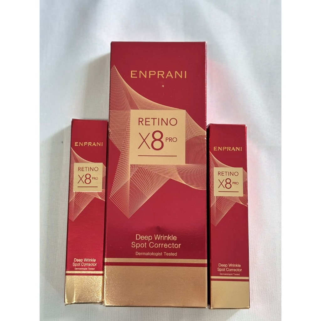 Enprani Retino X8 Pro Deep Wrinkle Spot Corrector Dermatologist Tested 3 in 1