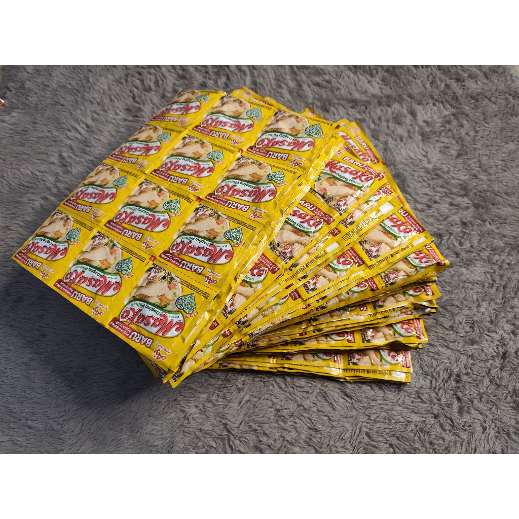 

(36/72 pcs) Masako Ayam Penyedap Rasa Kaldu Masako Rasa Ayam
