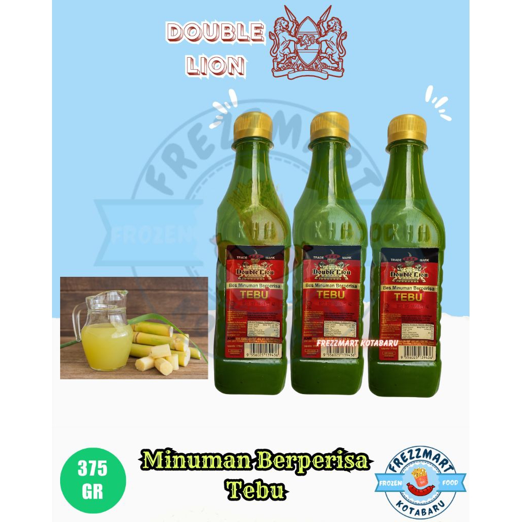 

Sirup Double Lion Rasa Tebu 375 GR Frezzmart Kotabaru
