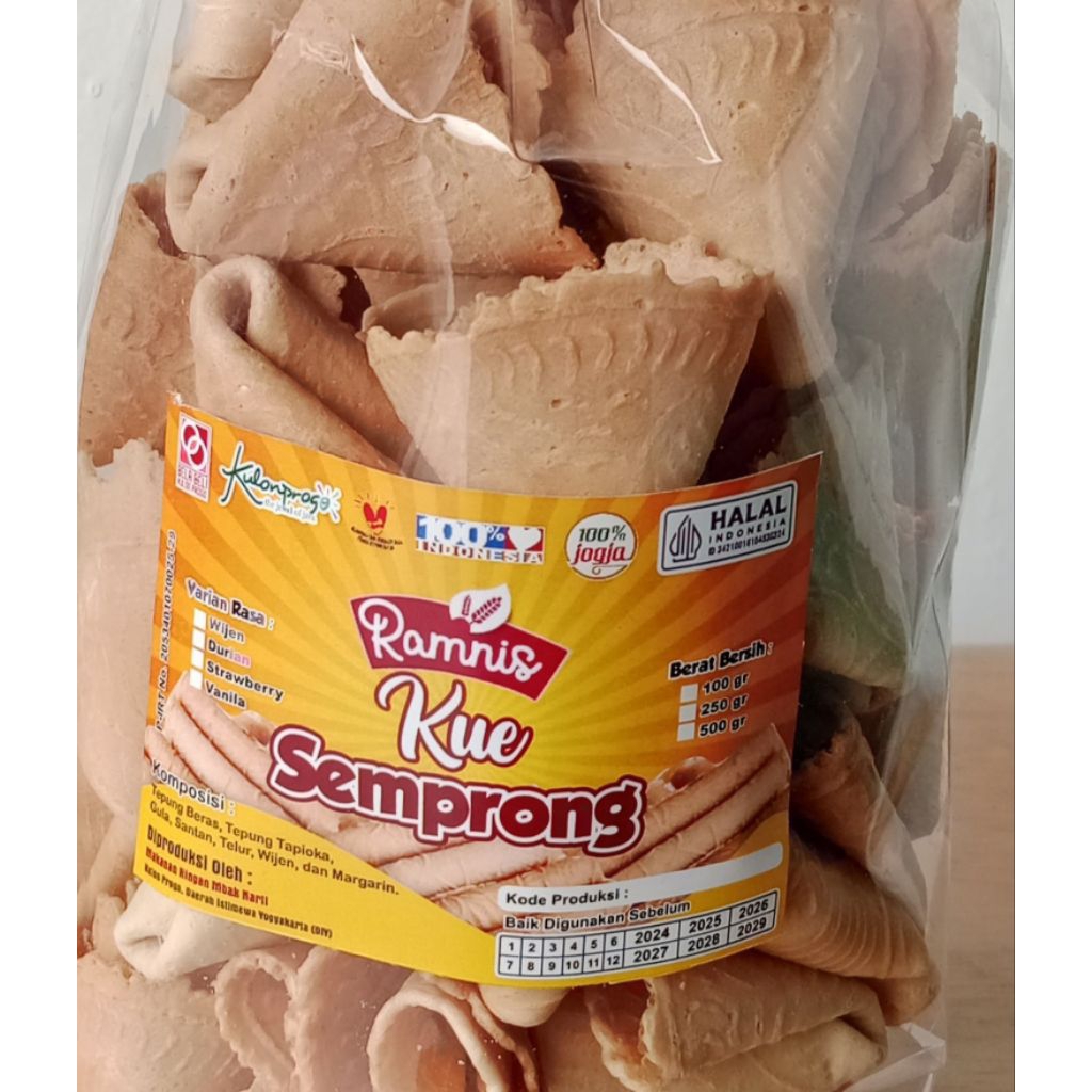 

Ramnis Kue Semprong/Sempe 250gr