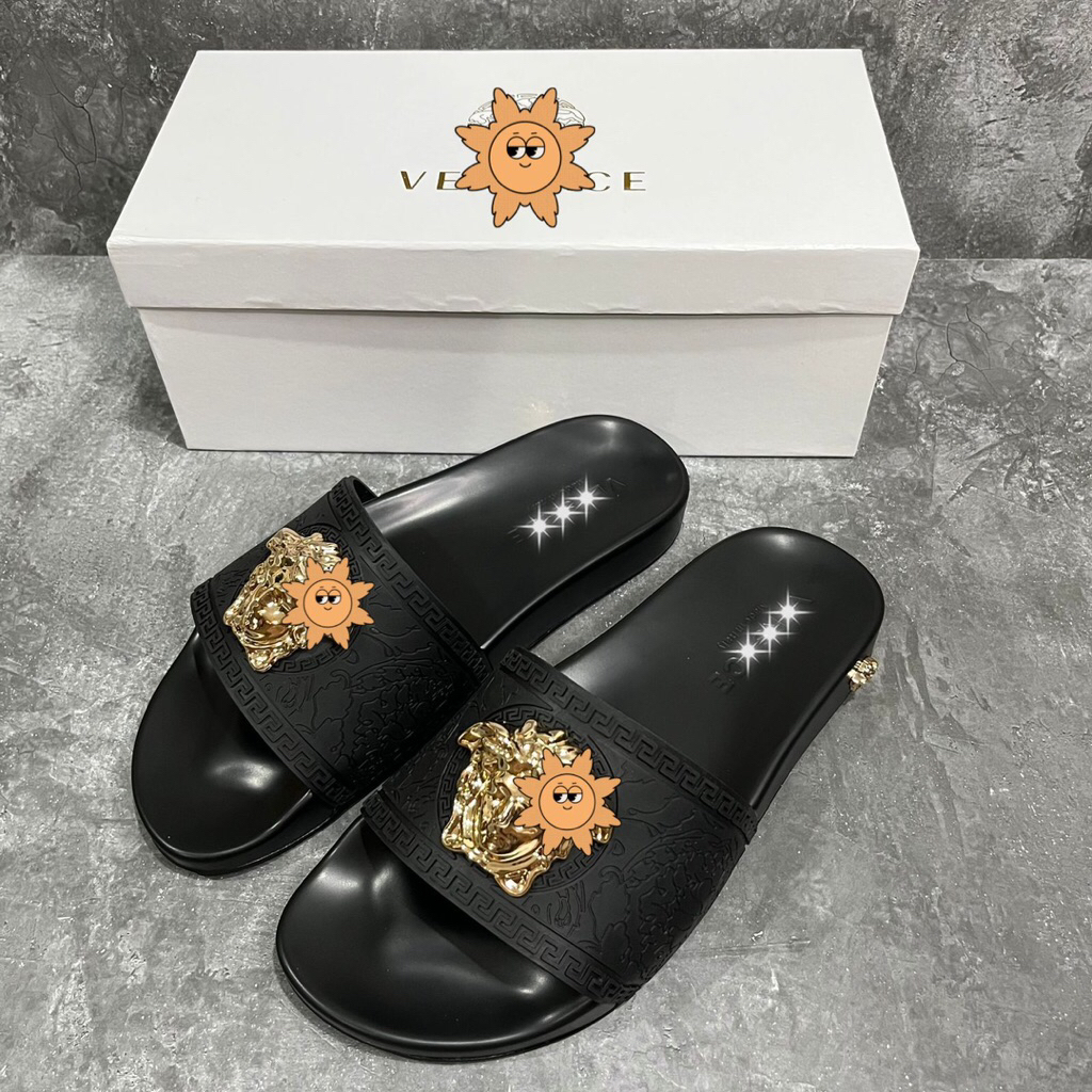 sandal slide on vrces e / new arrival sandal pria  / slide on pria import / slide on pria / sandal s