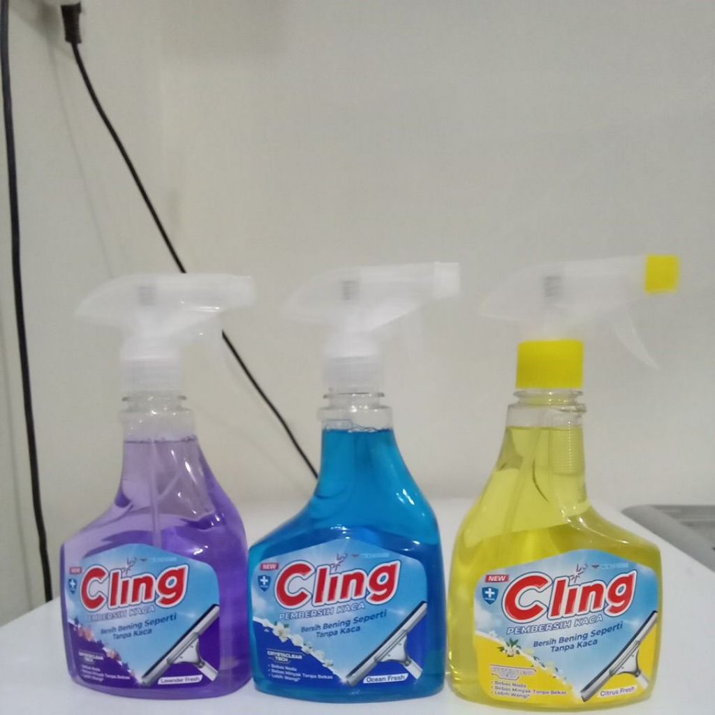 cling pembersih kaca 440ml