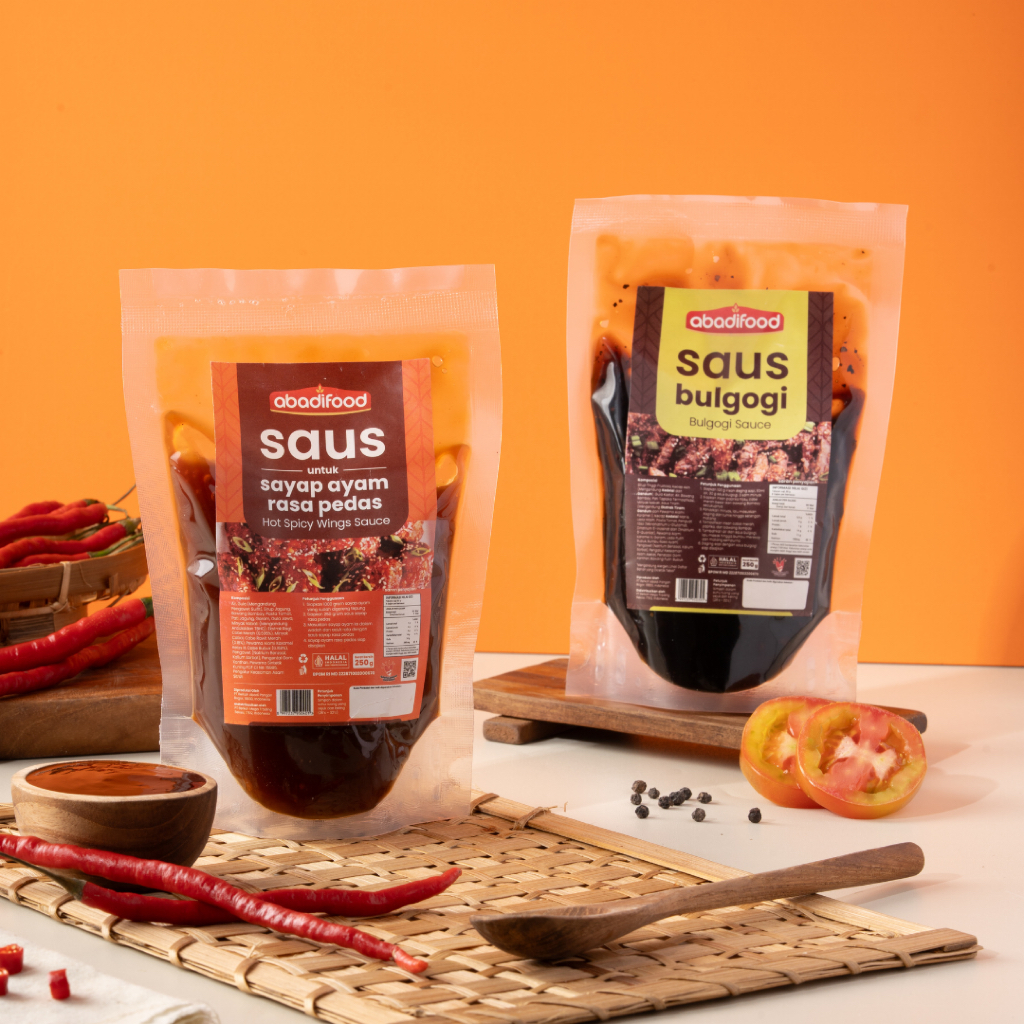 

[Paket Hemat] Bundle Saus Hot Spicy Wings + Bulgogi AbadiFood