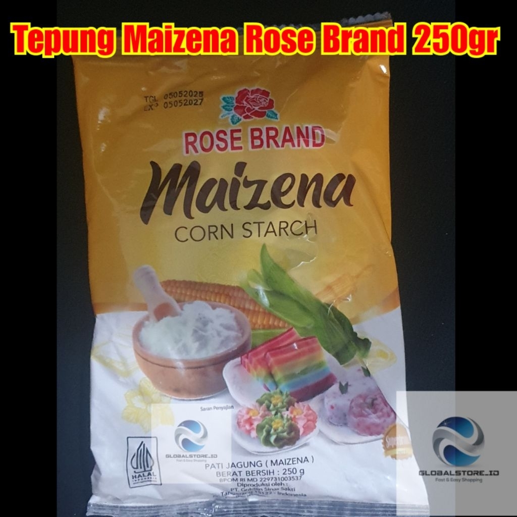 

Tepung Maizena Rose Brand 250gr