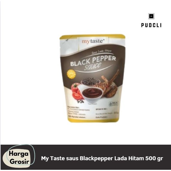 

My Taste Saus Blackpepper Saus Lada Hitam MY TASTE 500 Gram