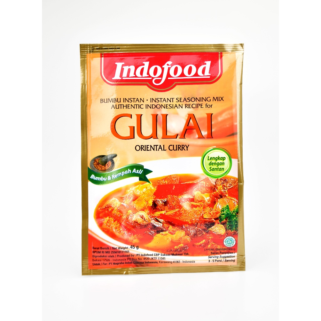 

Indofood Racik Instan Opor Ayam, Rendang, Gulai, Soto, Kare