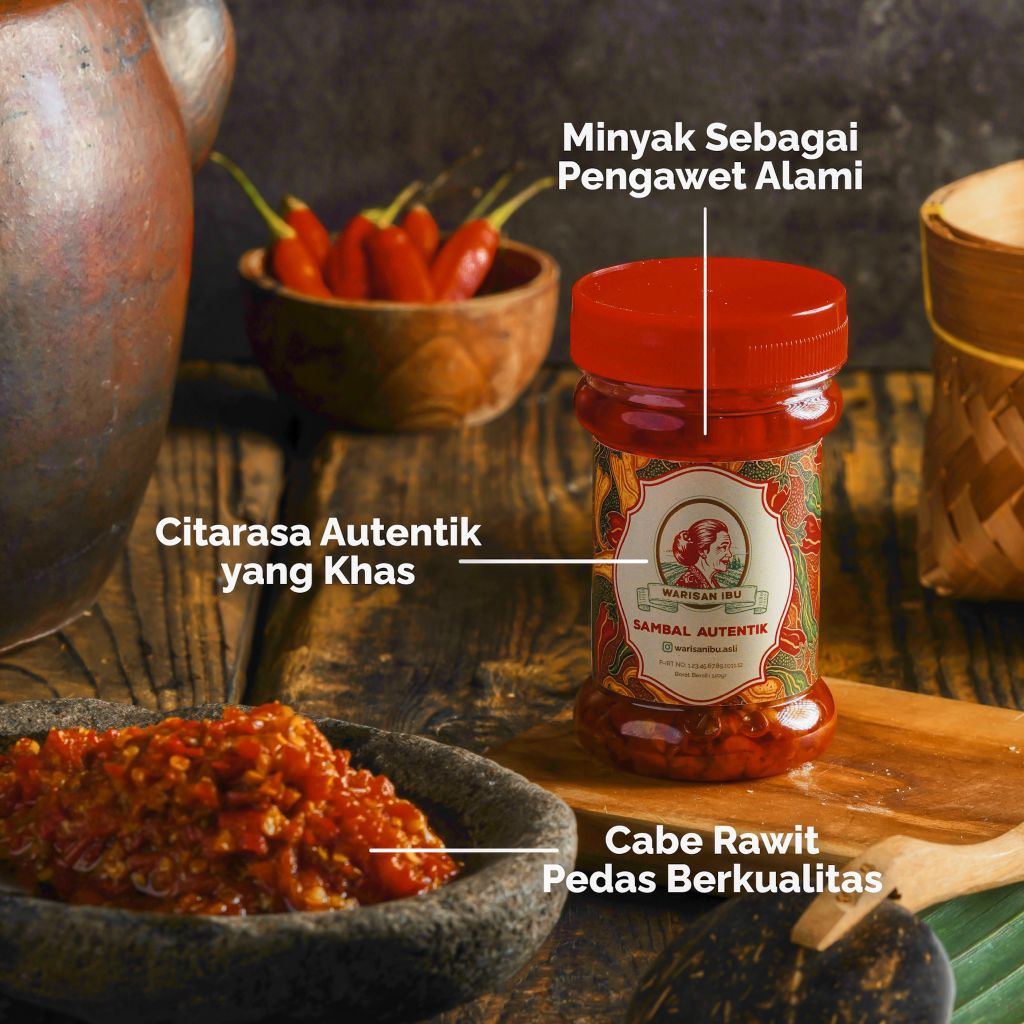 

Sambal Autentik Warisan Ibu