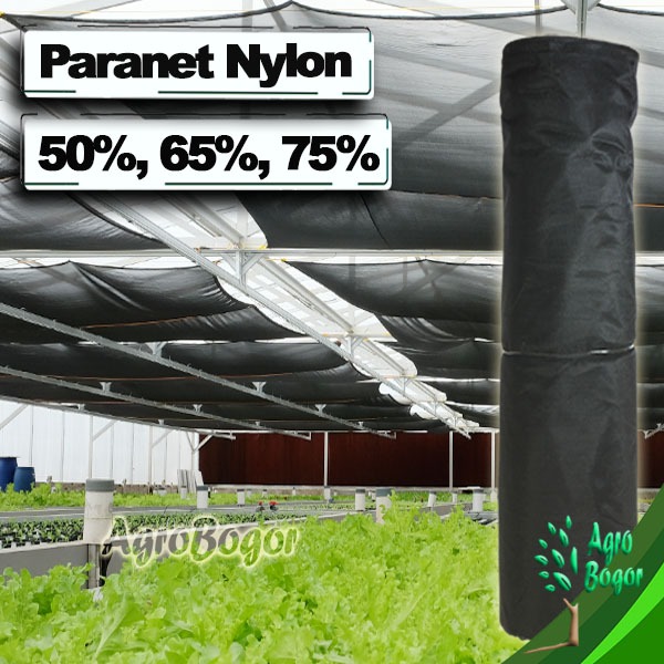 Paranet Nylon Nilon Rol 50%, 65%, 75%, Lebar 3 meter Panjang 100 meter, Paranet Premium
