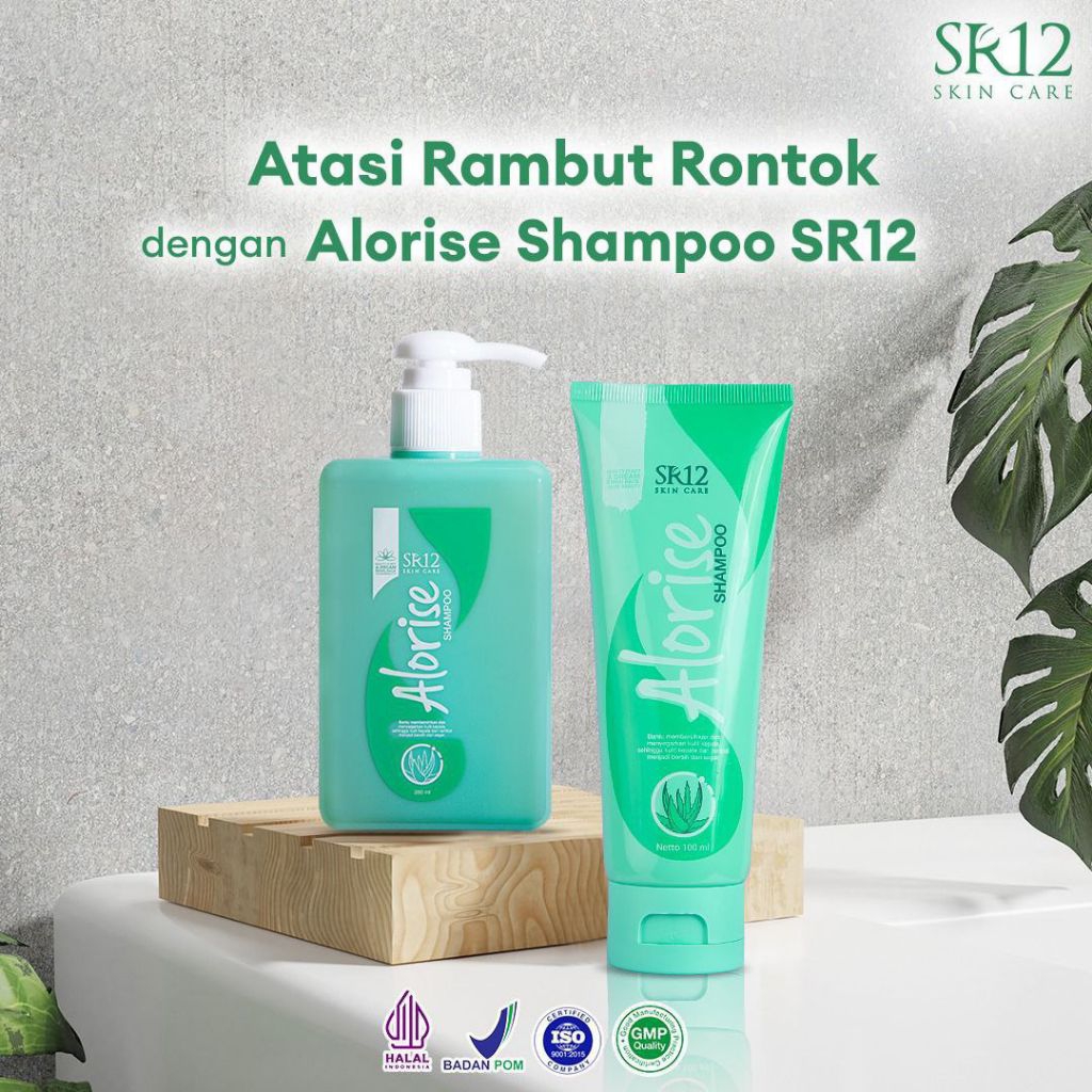 Alorise Shampoo SR12 Atasi Rambut Rontok dengan Lidah Buaya