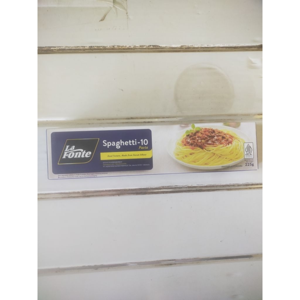 

La Fonte Spaghetti Ukuran 225Gr