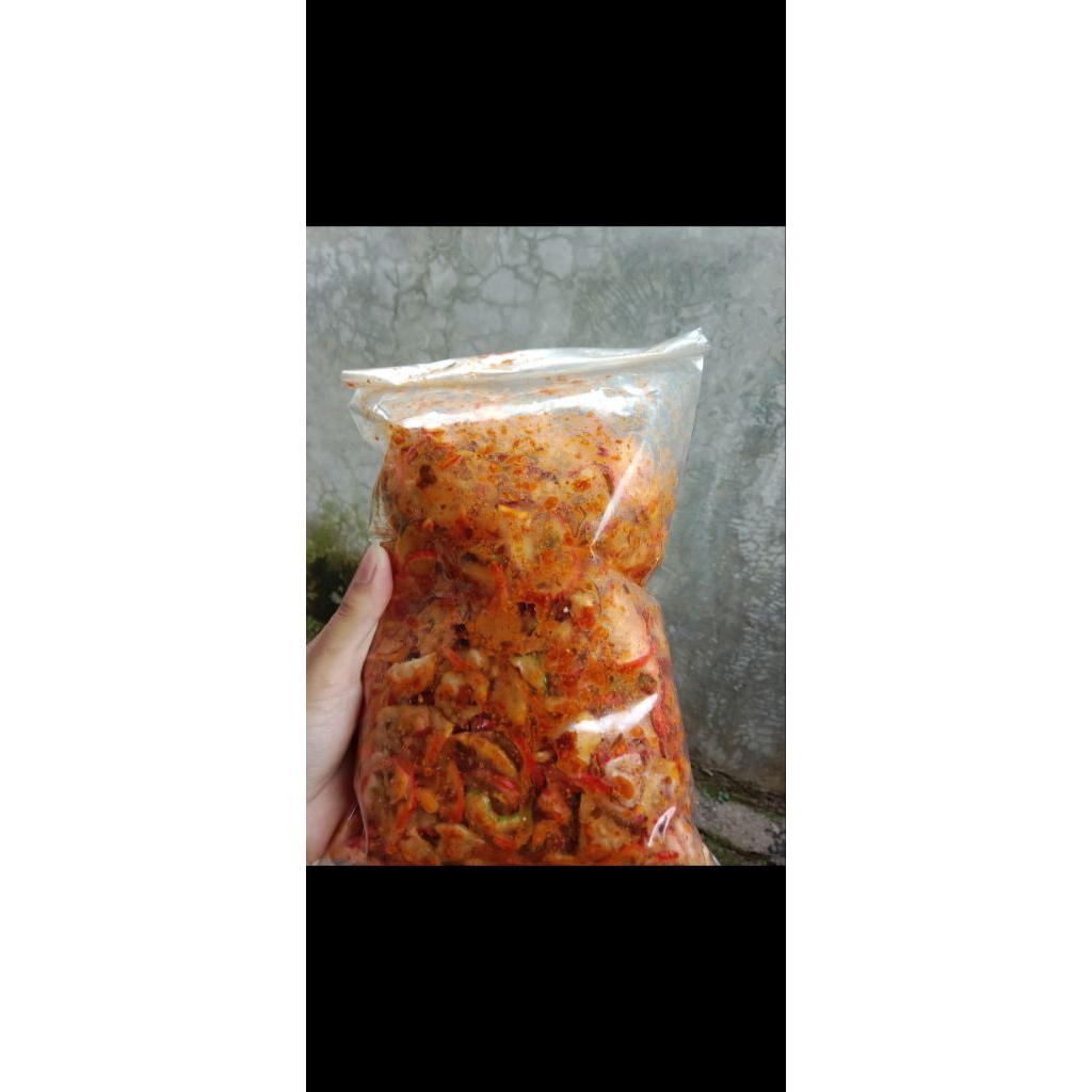 

kerupuk bawang bumbu kacang 500 gram
