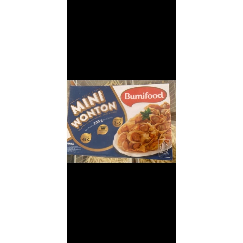 

Mini Wonton 200g