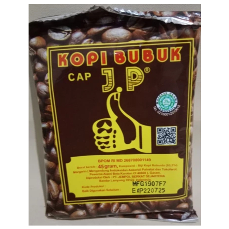 

Kopi Lampung Bubuk Cap JP Jempol / Kopi Cap Jempol Lampung
