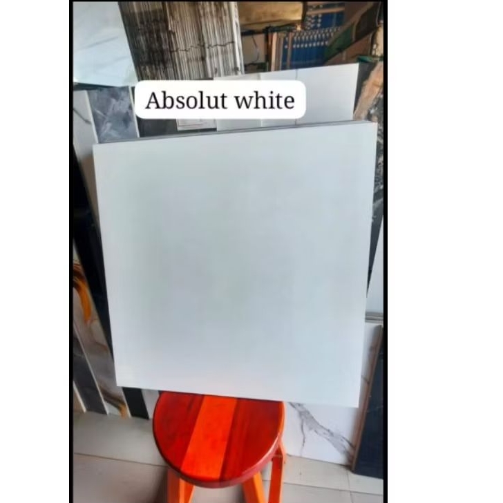 Granit lantai 60x60 Absolut white matte