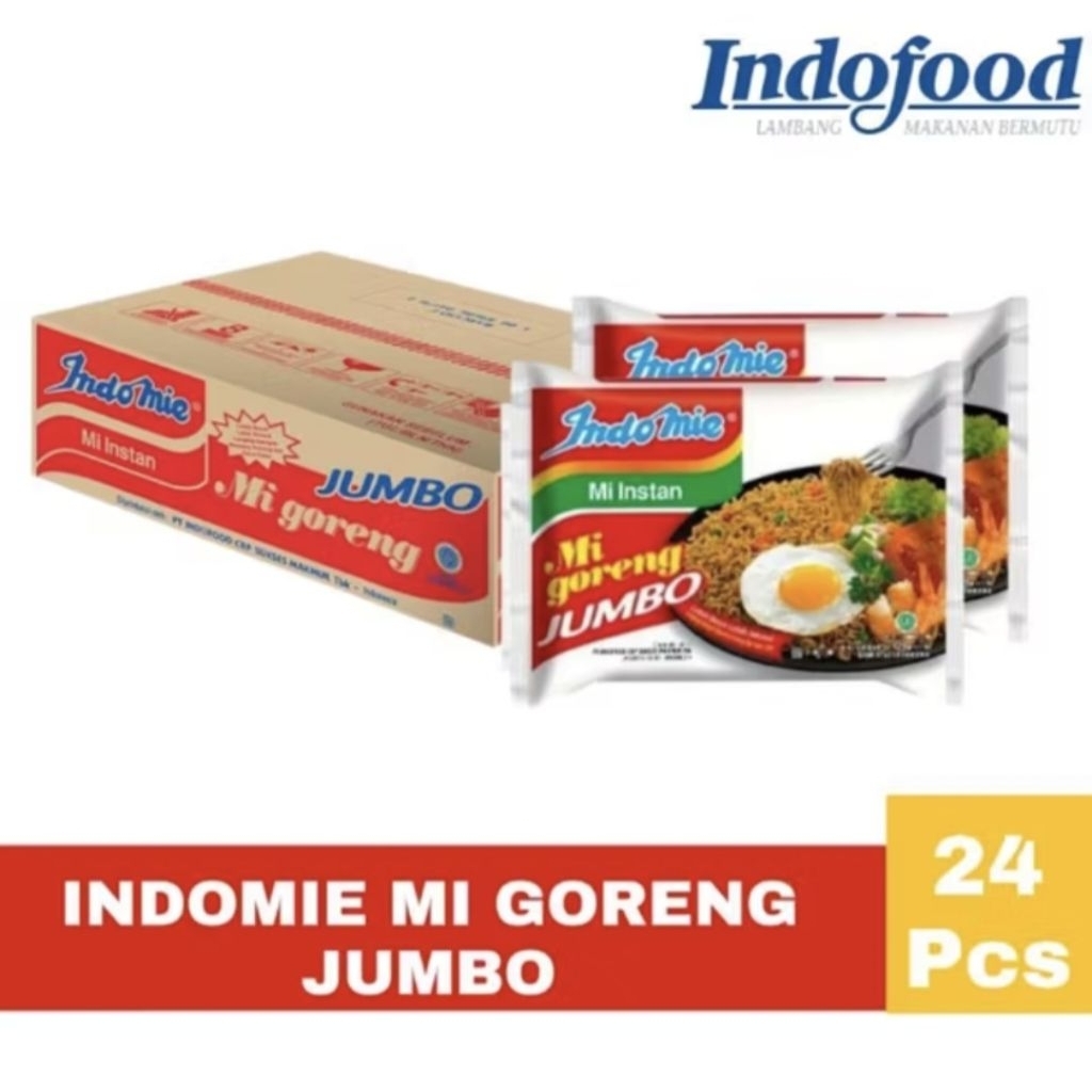 

Indomie Goreng Jumbo 24pcs