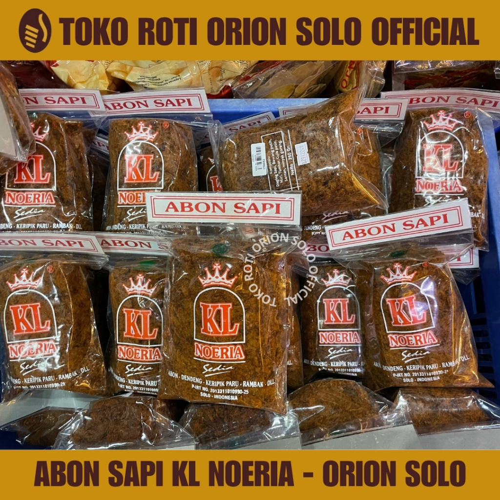 

Abon Sapi KL Noeria - Orion Solo