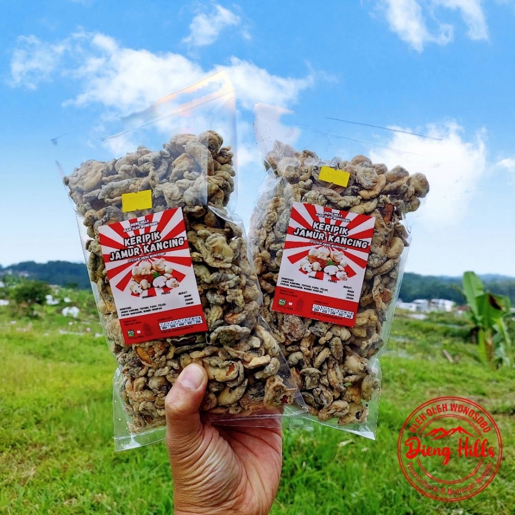 Keripik Jamur Kancing Dieng Oleh Oleh Wonosobo