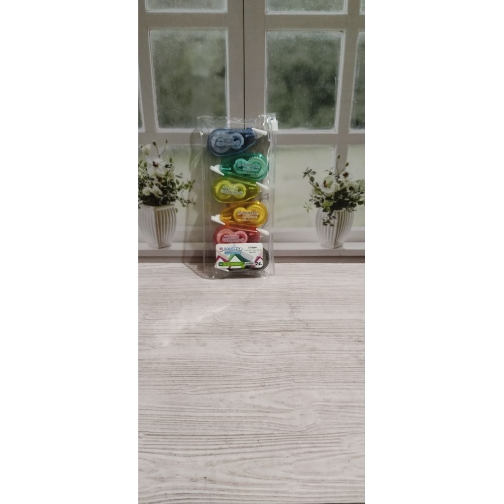 

CORRCETION TAPE SQUEEZY 24M ISI 6PCS