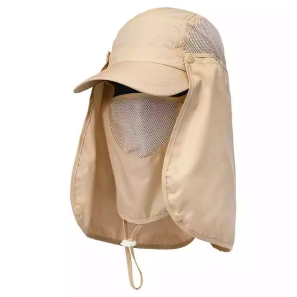 TOPI MANCING ANTI UV TOPI MASKER OUTDOOR TOPI MASKER JEPANG TOPI PROYEK MASKER