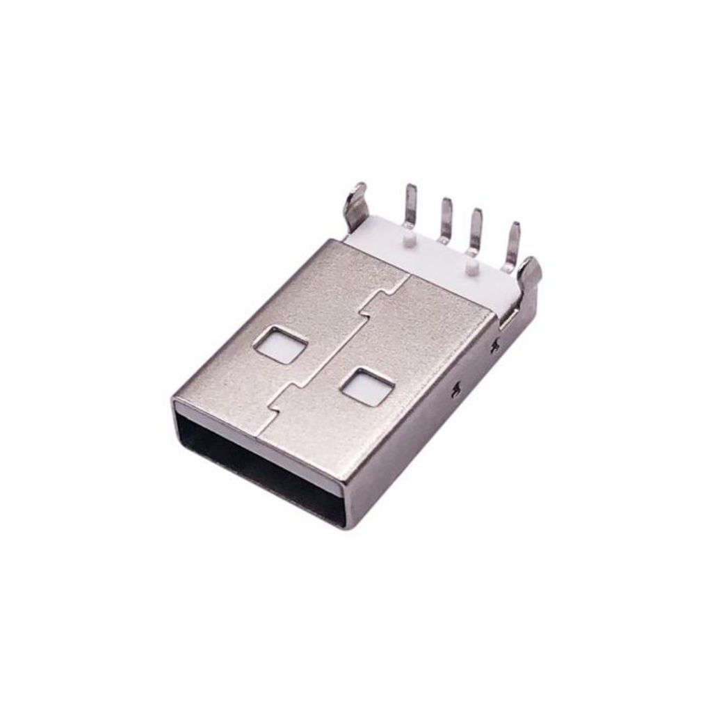 Soket USB MALE for PCB / Socket USB MALE 4 pin