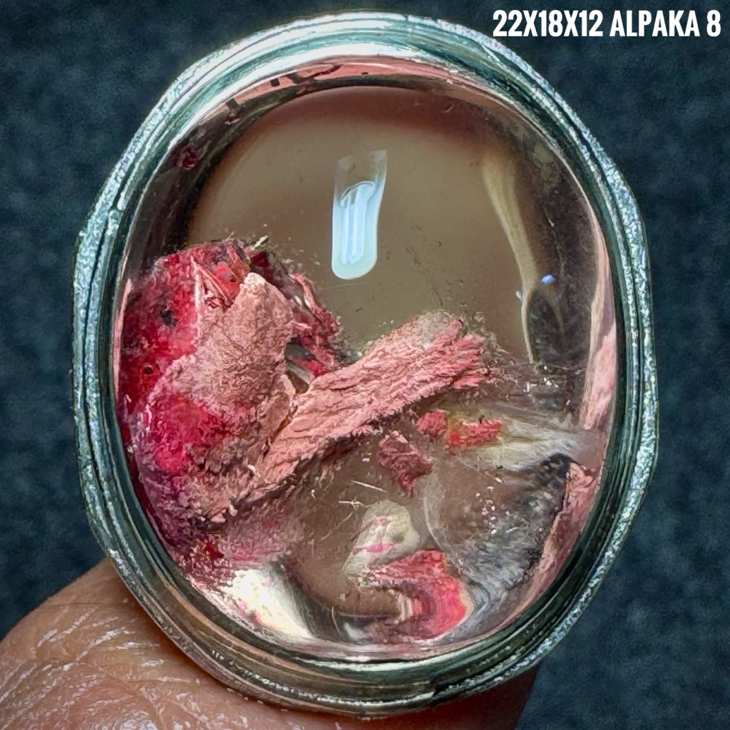 Cincin Batu Akik Natural Kecubung Karang