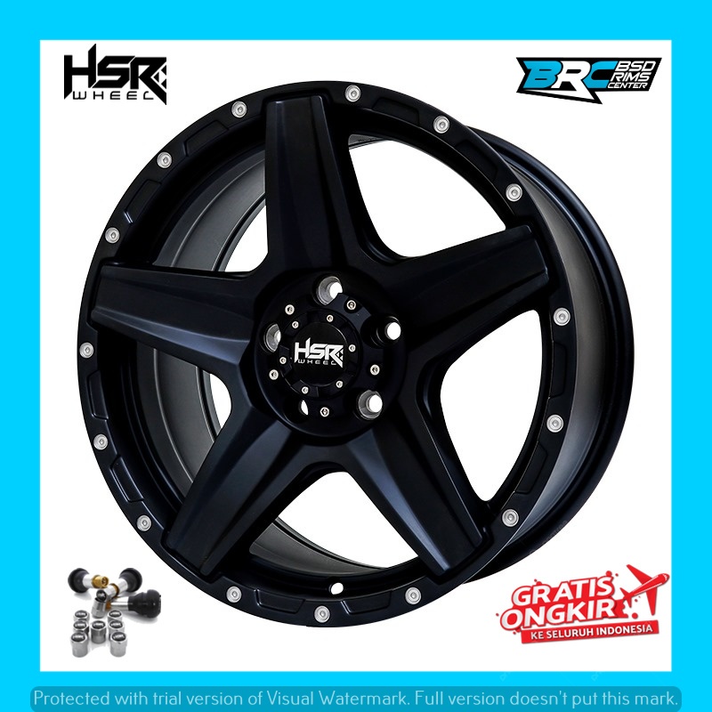 Velg pelek mobil xl7 xpander brv wrv dll hsr landmark ring 17