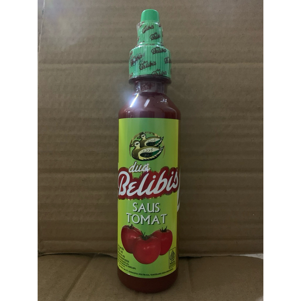 

Dua belibis saos tomat 235 ml(exp:Sept 26)