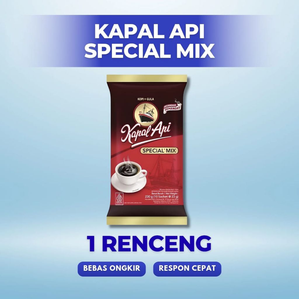 

Kapal Api Special Mix/ABC Susu/Indocafe/Good Day/Luwak